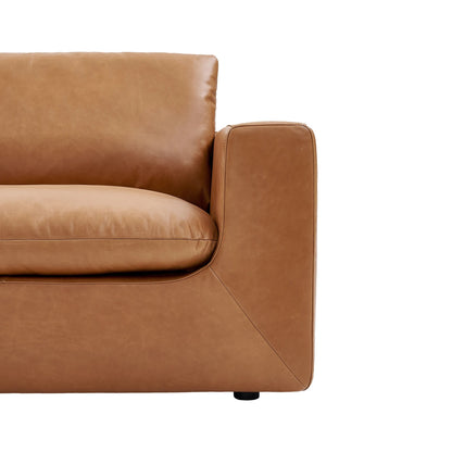 Savannah Leather Swivel Armchair