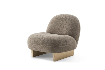 Elite Curve Chair in Teddy Brown