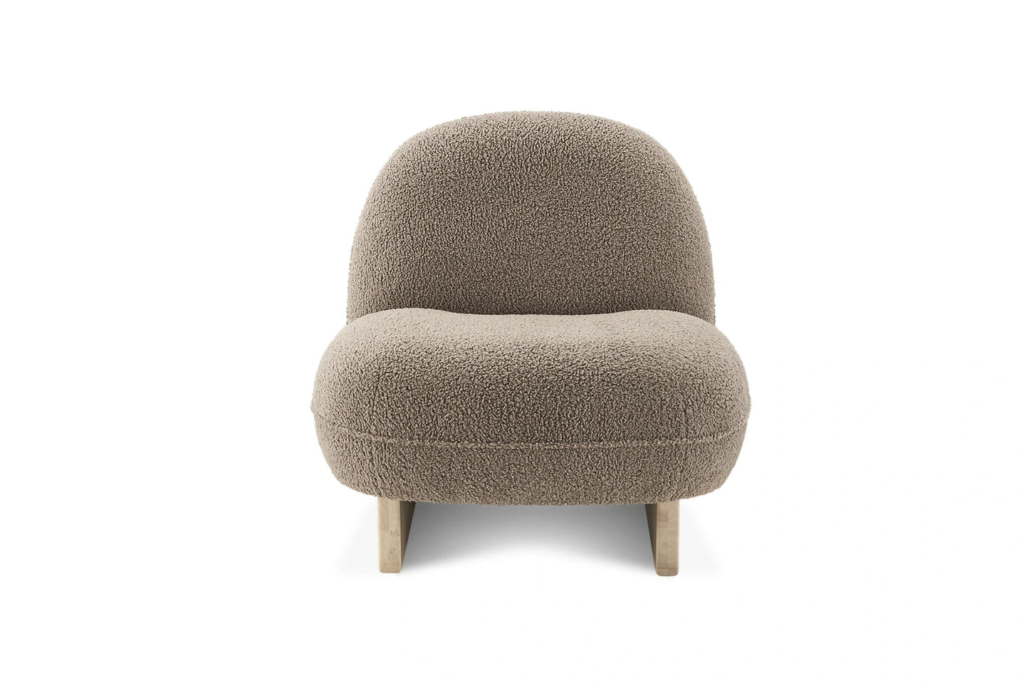 Elite Curve Chair in Teddy Brown