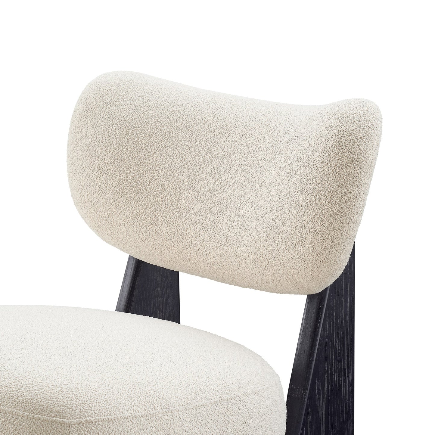 Performance Bouclé Chair in Beige