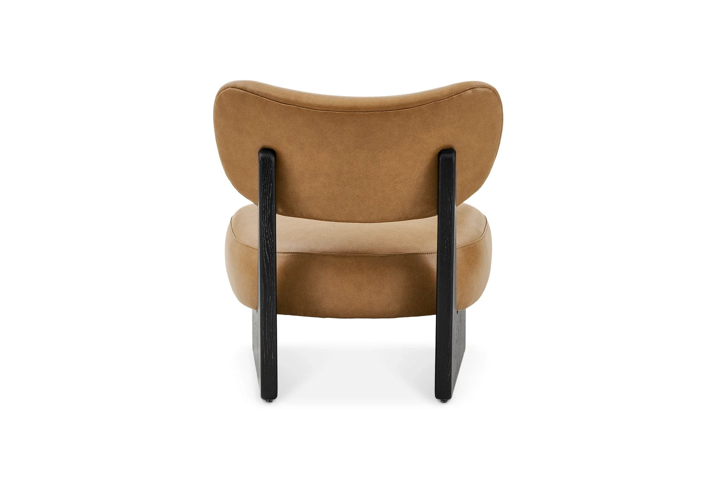 Performance Leather Chair in Black