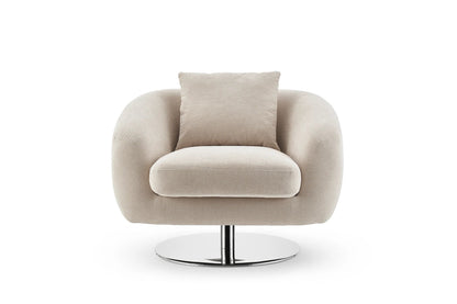 Legacy Rest Fabric Swivel Armchair