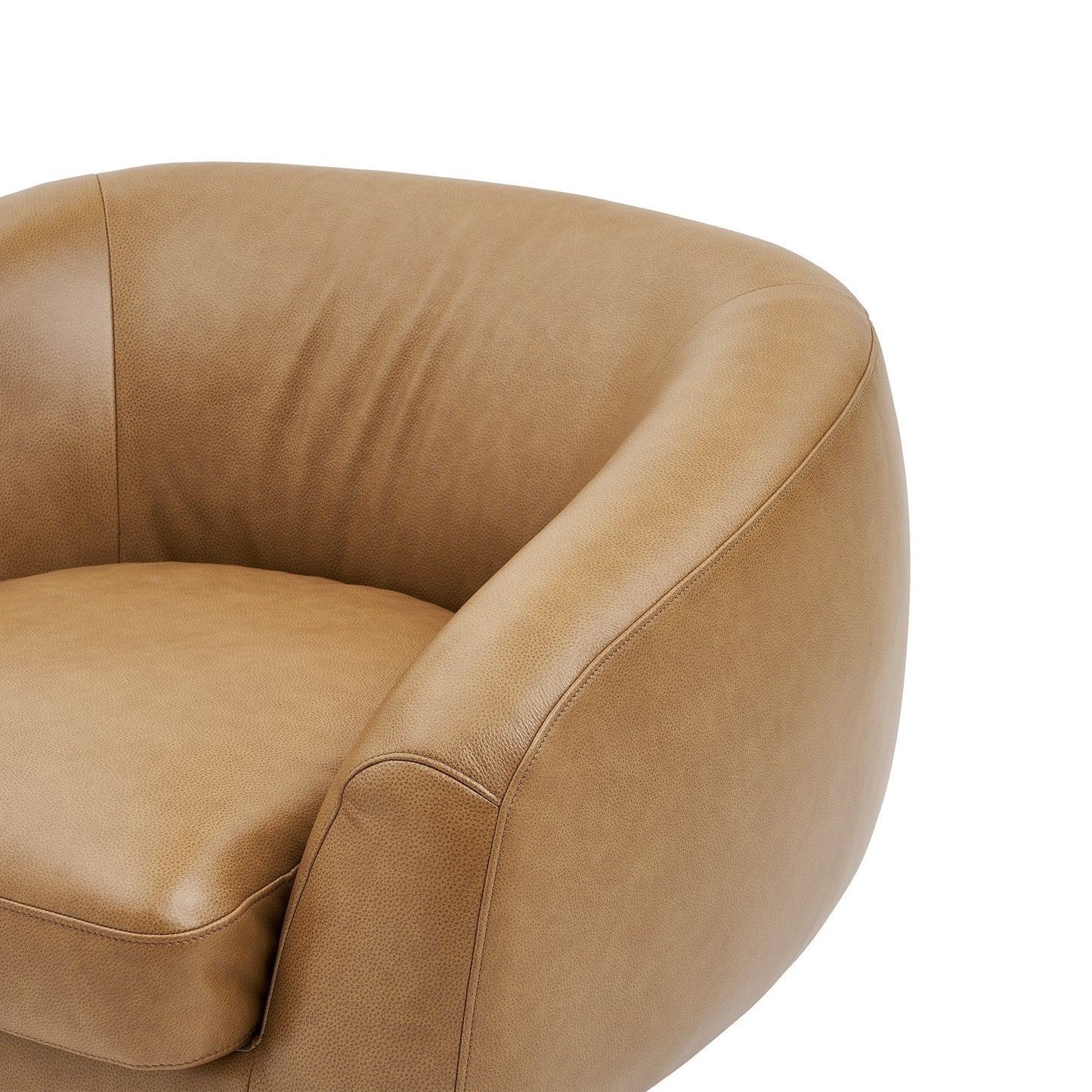 Legacy Rest Leather Swivel Armchair