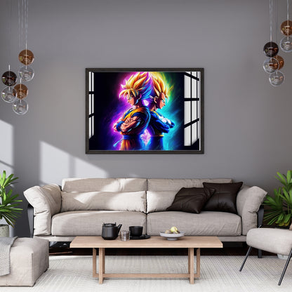 Dual Power Awakening Metal Print With or Without Frame Wall Art