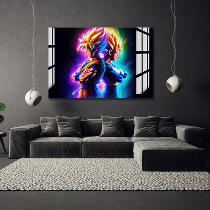 Dual Power Awakening Metal Print With or Without Frame Wall Art