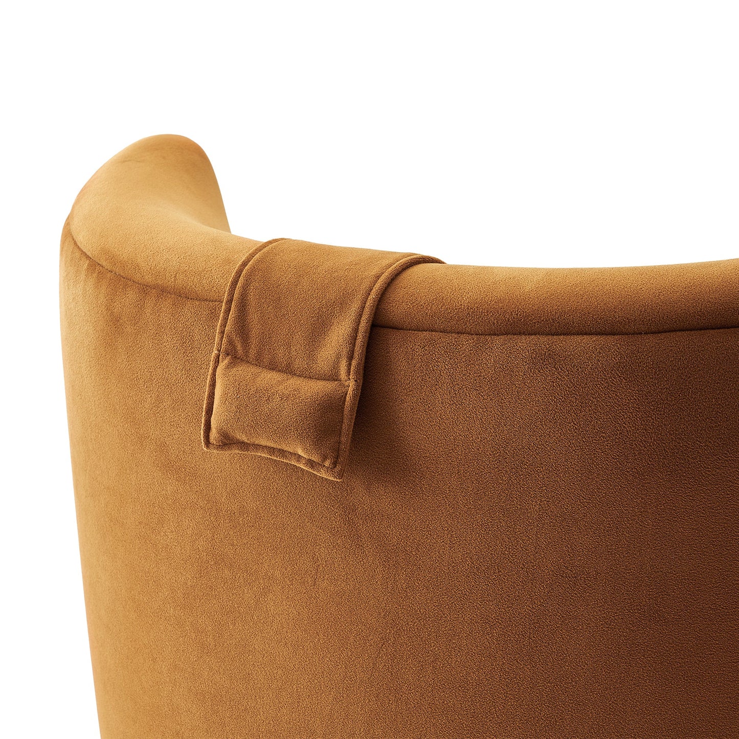 SnuggleSeat Swivel Armchair in Copper Glow