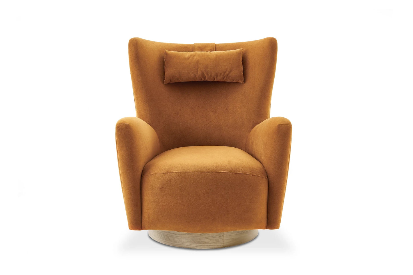 SnuggleSeat Swivel Armchair in Copper Glow