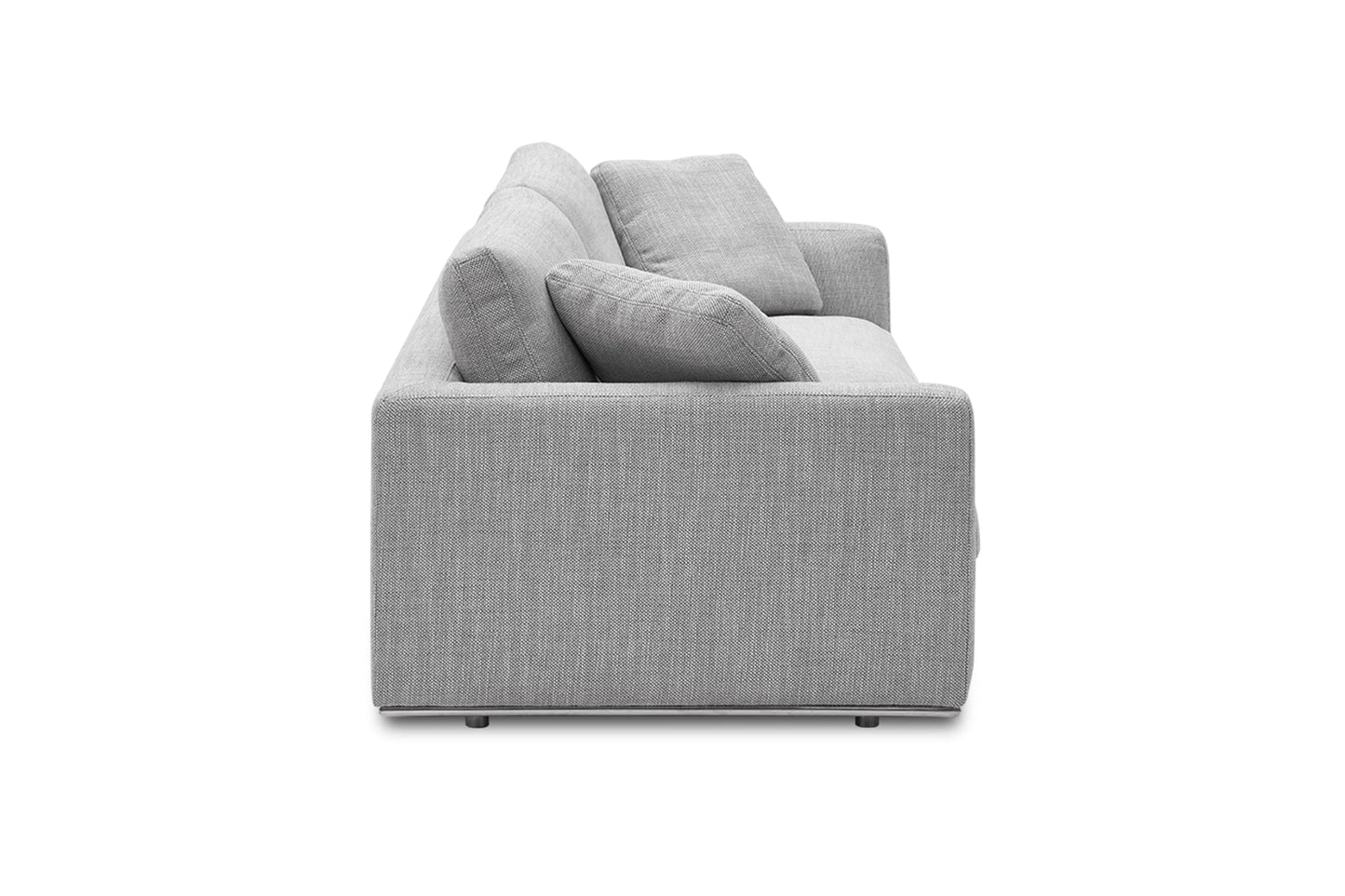 LuxeForm Sofa With Cushions in Dove Grey