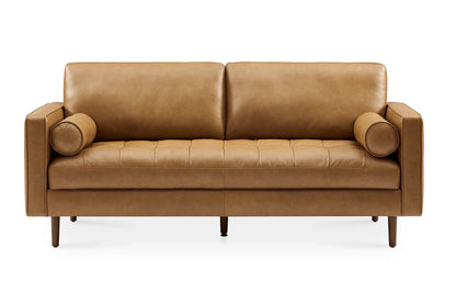 AristoLuxe Leather Sofa