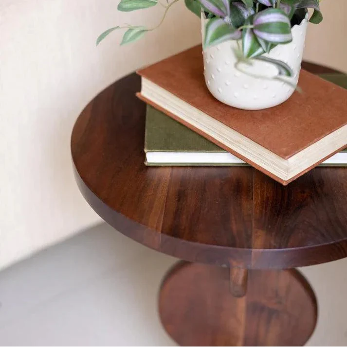 Solid Wood Side Table