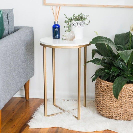 Round Accent Side End Table