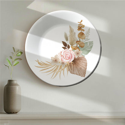 Bohemian Bouquet Decorative Wall Plate