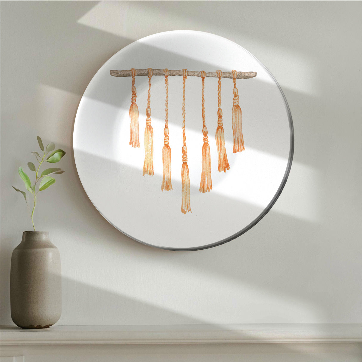 Minimalist Art Boho Decorative Wall Plate