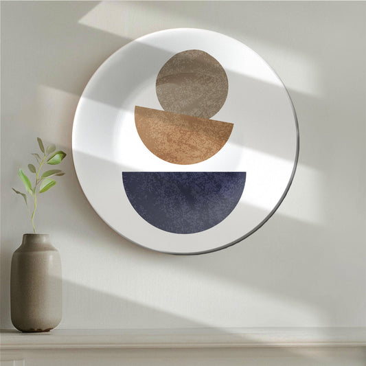 Balancing Stone Ceramic Boho Home Decorative Wall Plate