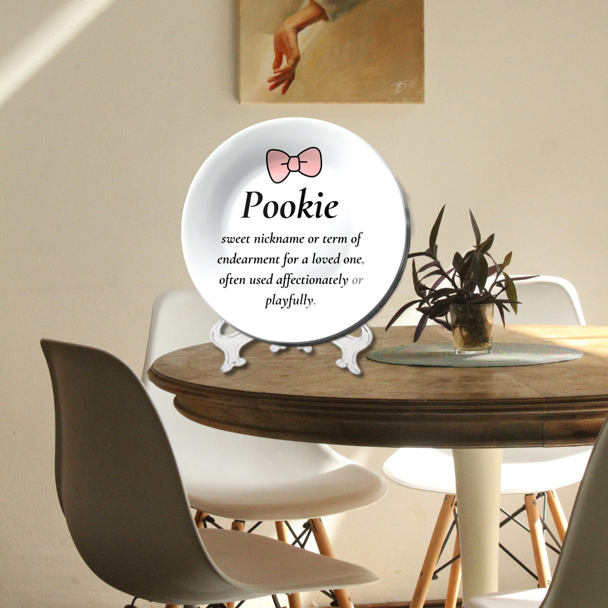 Pookie Love Decorative Wall Plate