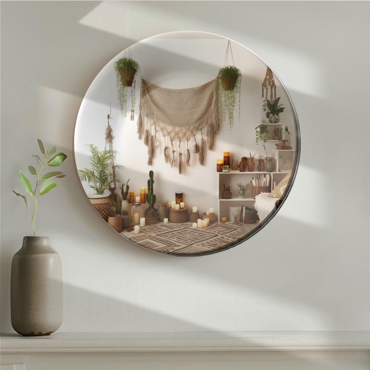 Boho Girl Dream Decorative Wall Plate