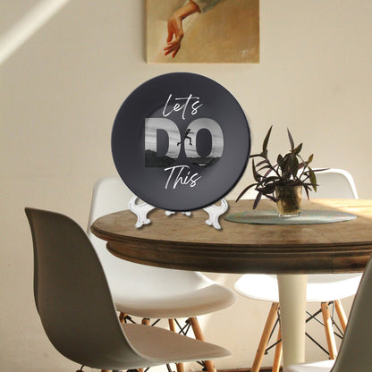 Let’s Do It Decorative Wall Plate