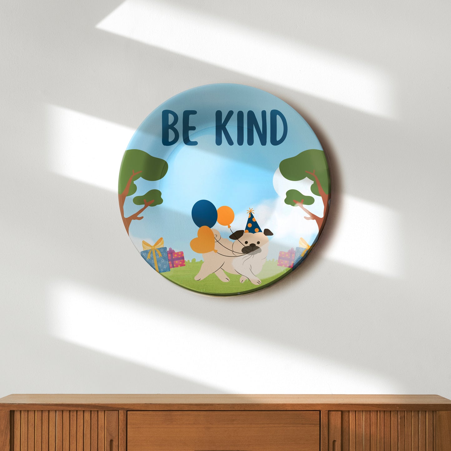 Be Kind Home Decorative Wall Plate