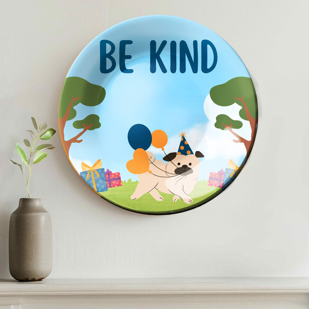 Be Kind Home Decorative Wall Plate