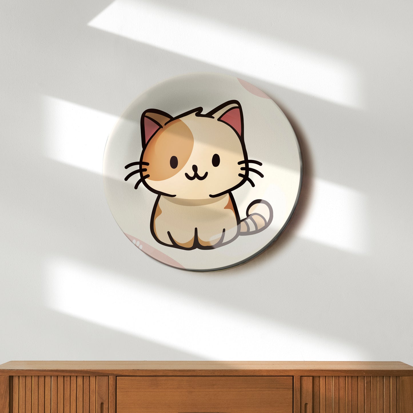 Kitty Cat Cute Decorative Wall Plate