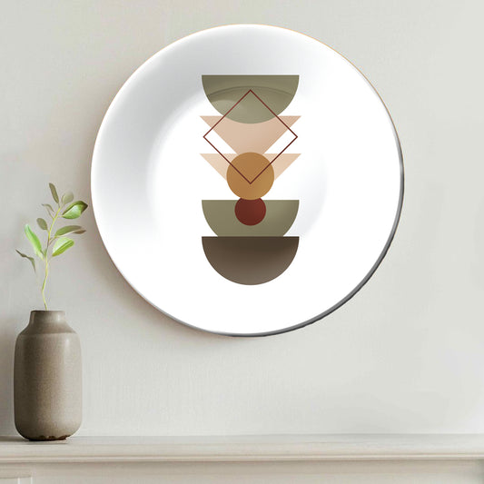 Minimalistic Creative Abstract Decorative Wall Plate