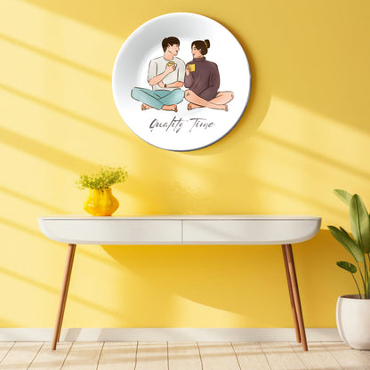 Quality Time Cafe, Kitchen and Home Decor Wall Plate