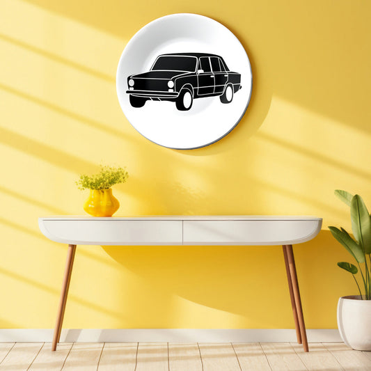 Vinatge Classic Car Ceramic Wall Plate