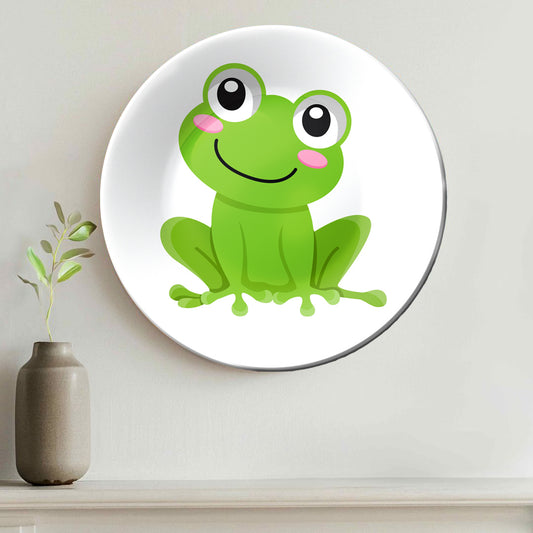 Leap of Joy Decorative Ceramic Wall Plate