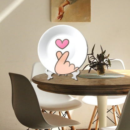 Hearts Love Decorative Wall Plate