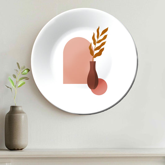 Mid Century Boho Decorative Wall Plate