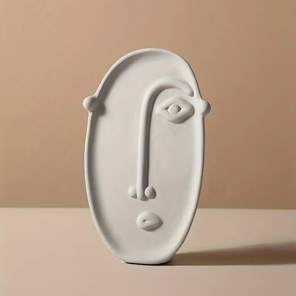 Creative Abstract Face Decoration Vase