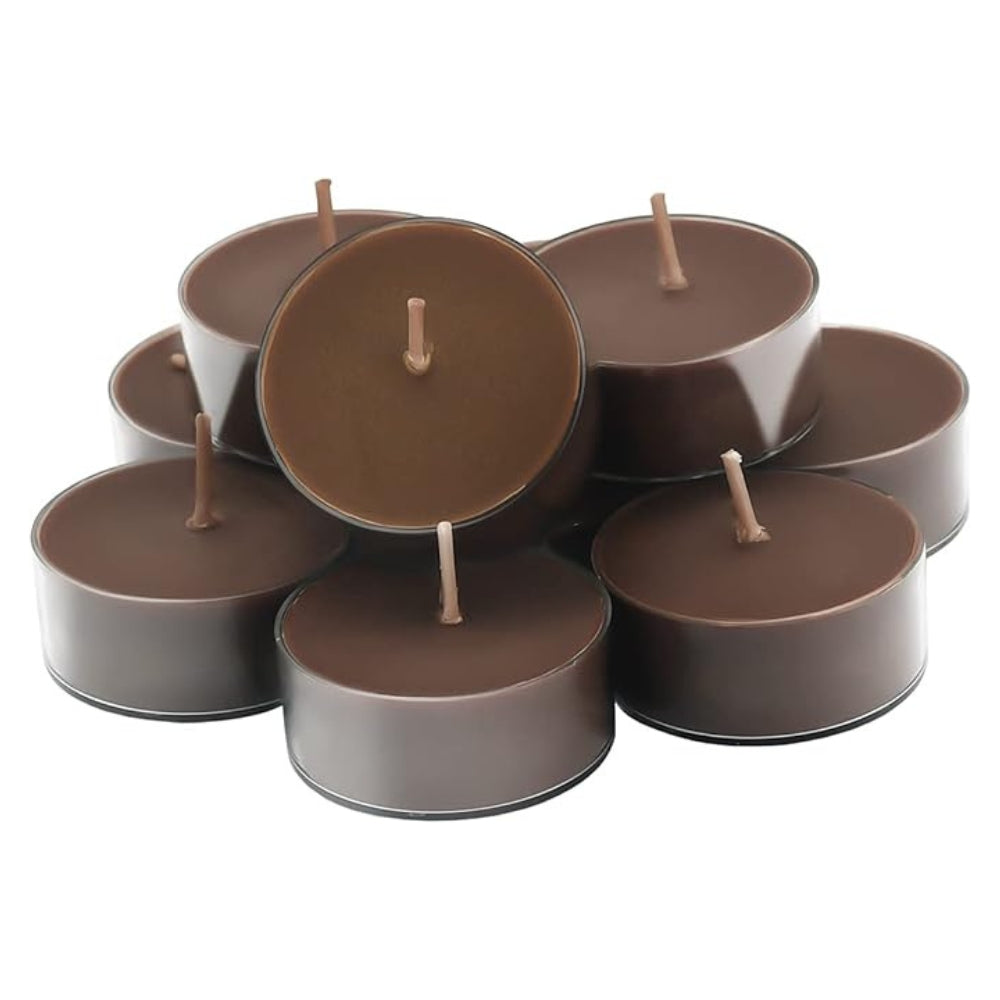 Set of 12, 100% Soy Wax Handcrafted Large Tealight Candles