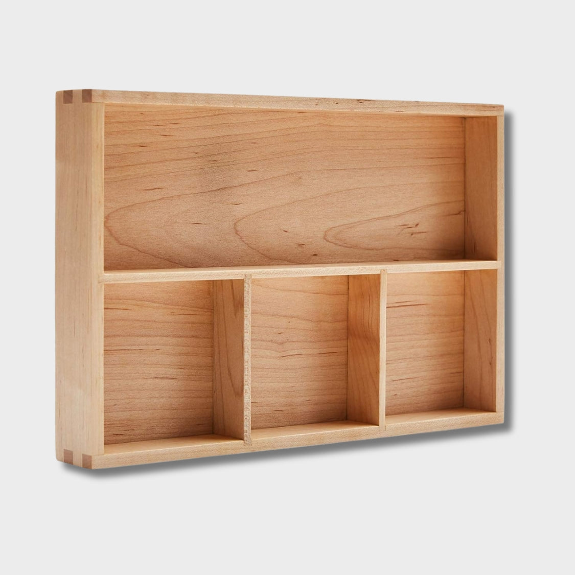 Solid Wood Desk & Drawer Organizer Tray