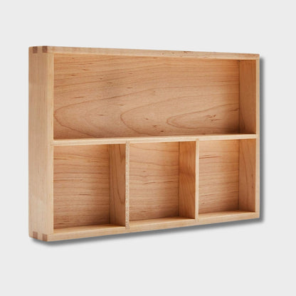 Solid Wood Desk & Drawer Organizer Tray