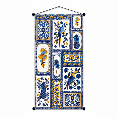 Adorvue Tropical Tapestry Wall Hanging for Living Room & Bedroom