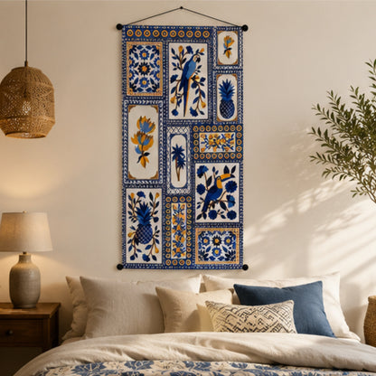 Adorvue Tropical Tapestry Wall Hanging for Living Room & Bedroom