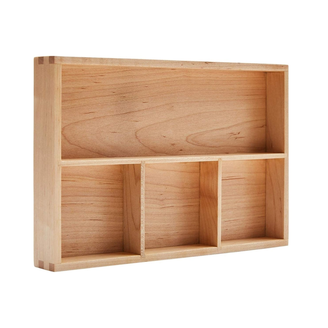 Solid Wood Desk & Drawer Organizer Tray