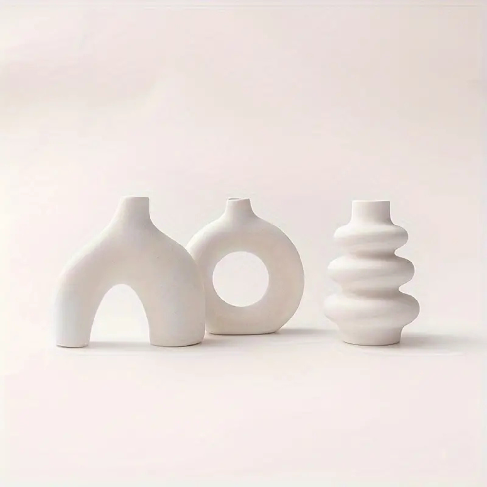 Set of 3 Modern Bohemian Vase for Decoration