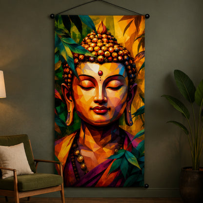 Buddha Wall Hanging Tapestry for Living Room & Bedroom