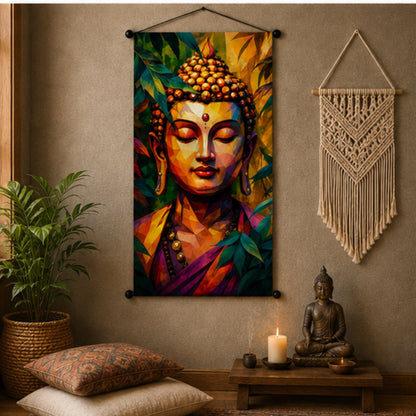 Buddha Wall Hanging Tapestry for Living Room & Bedroom