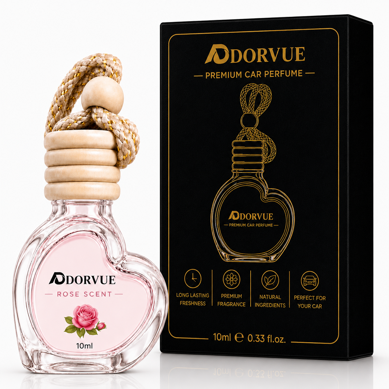 Rose Automatic Air Car Freshener 10ml