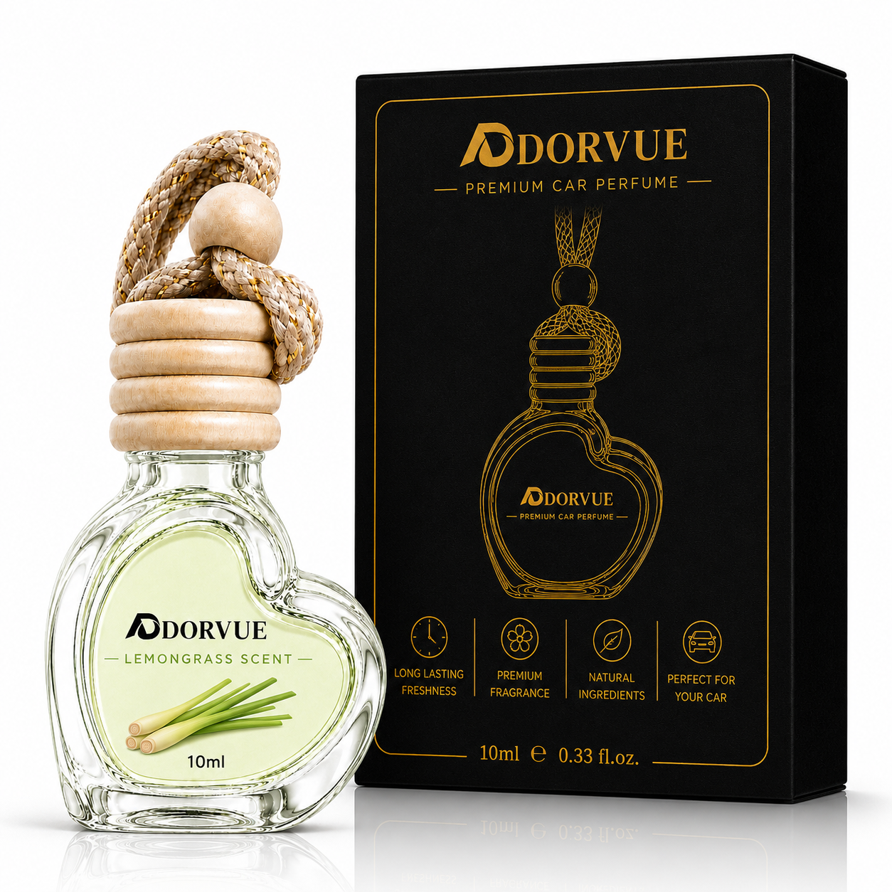 Lemongrass Automatic Air Car Freshener 10ml