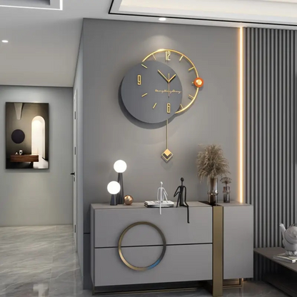 Chic & Timeless Luxury Wall Clock