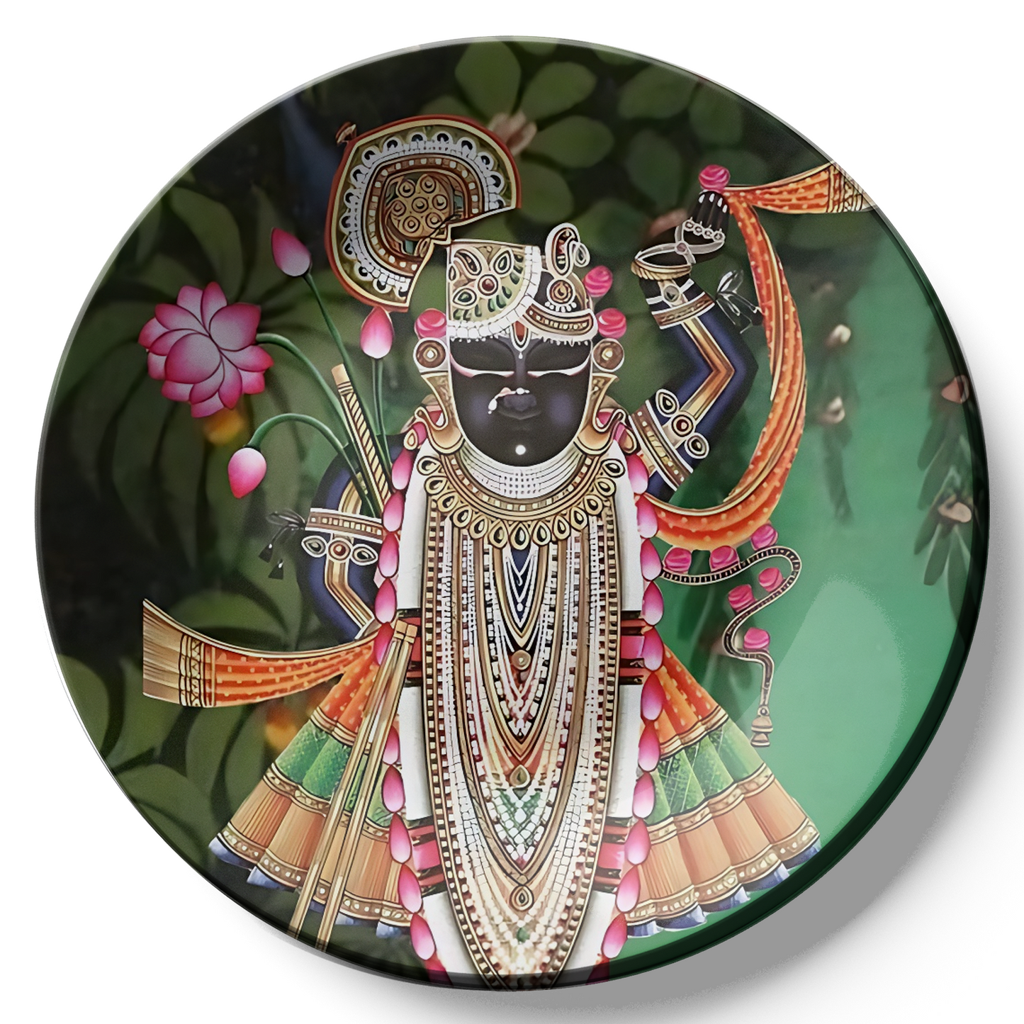 Shrinath Ji Decorative Wall Plate Home Décor