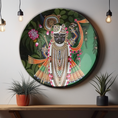 Shrinath Ji Decorative Wall Plate Home Décor