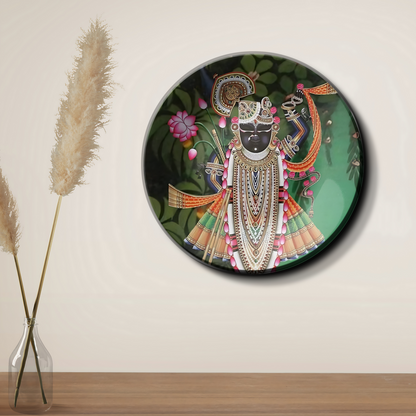 Shrinath Ji Decorative Wall Plate Home Décor