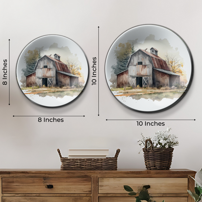 Set of 3 Country Home Wall Plates Art Décor