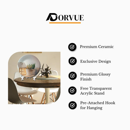 Calm and Relaxing Boho Decorative Wall Plate