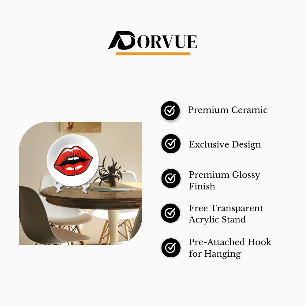 Bold Allure Decorative Ceramic Wall Plate