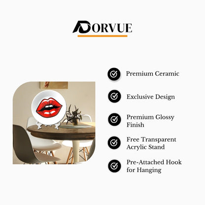 Bold Allure Decorative Ceramic Wall Plate